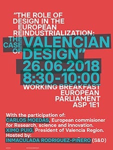 El diseño valenciano en el Parlamento Europeo